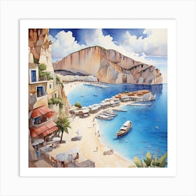 Sardinia Art Print