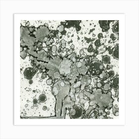 Abstraction Gray Art Print