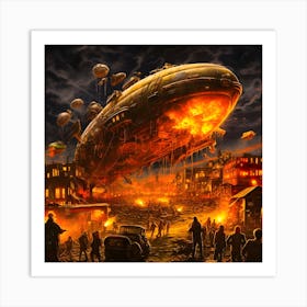 Zeppelin Art Print