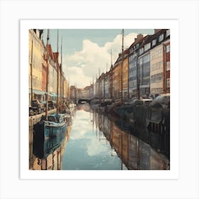 Copenhagen Art Print Art Print