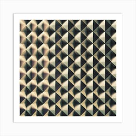 Geometric Pattern 12 Art Print