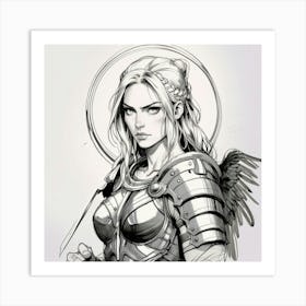 Angel Of The Gods Art Print