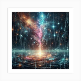 Nebula Art Print