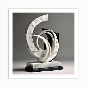 Marble Sculpture 2 Art Print