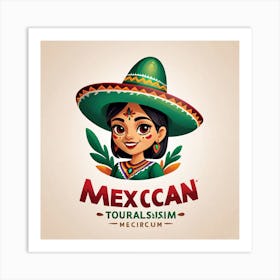 Mexican Tourist Logo Art Print