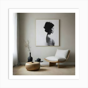 Portrait Of A Woman 7 Art Print