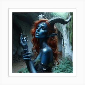 Elven Beauty Art Print