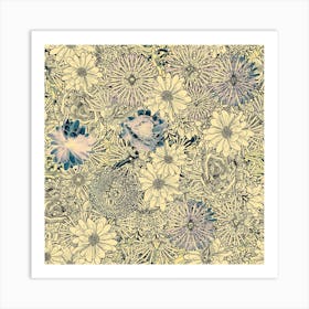 Abstract Art Artistic Botanical Art Print