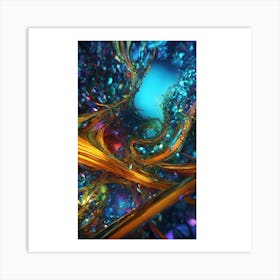 Abstract art Art Print