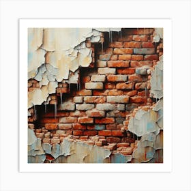 Brick Wall 1 Art Print