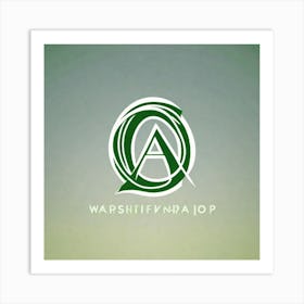 O P logo Art Print