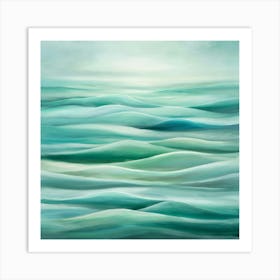 Ocean Waves 47 Art Print