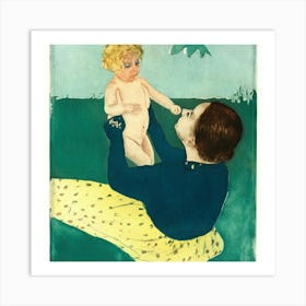 Mother And Child 5 Art Print