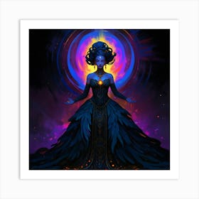 Elven Goddess 2 Art Print