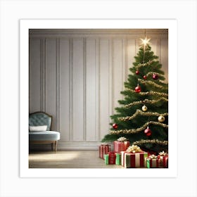 Christmas Tree 28 Art Print