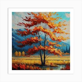 Autumn whispers Art Print