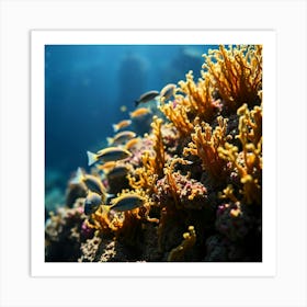 Coral Reef9 Art Print