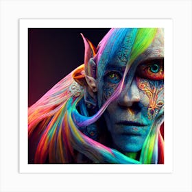 Self Transforming Machine Elf Art Print