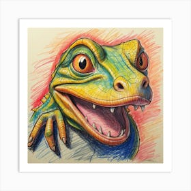 Lizard 31 Art Print