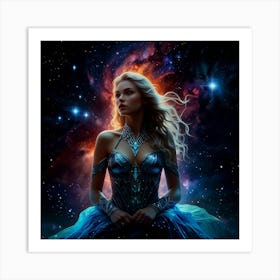 Princess of the galaxy Art Print