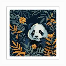 Panda Bear 10 Art Print