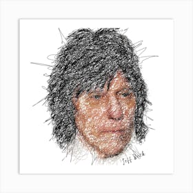 Jeff Beck Art Print