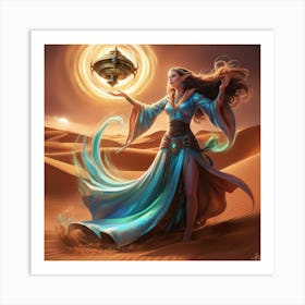 Elven Goddess Art Print