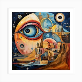 Eye Of The City 1 Art Print