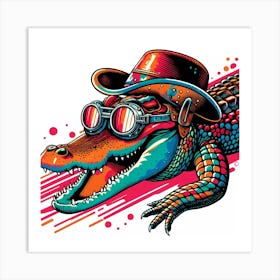 Alligator 5 Art Print