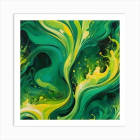 Abstract Painting 167 Art Print