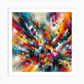 Abstract Painting 44 Art Print