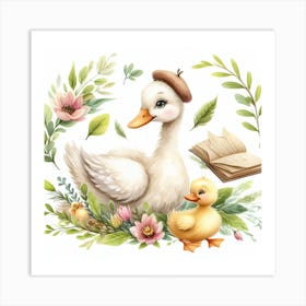 The Ugly Duckling Art Print