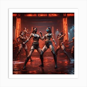 Dance party Art Print