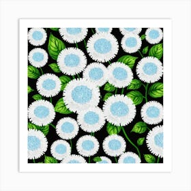 Chrysanthemums 28 Art Print