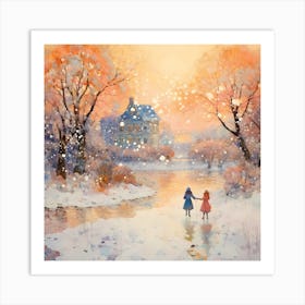 Snowy Splendor Showcase Art Print