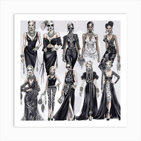 Fashion Illustration Art Print