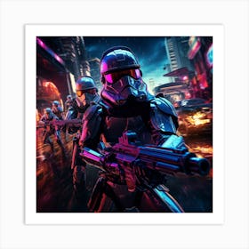 Star Wars Battlefront Art Print