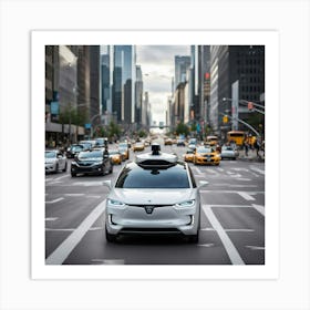 Self - Driving Car 1 Art Print