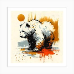 Wild Animal Illustration 295 Art Print