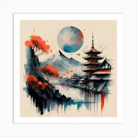 Japanese Painting Art Print