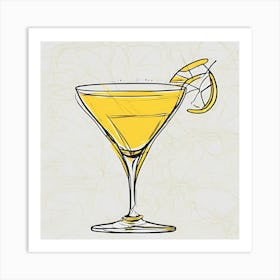 Cocktail In A Glass 10 Art Print