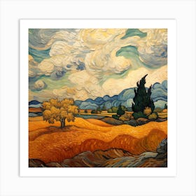 Wheat Field Art Print