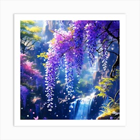 Wisteria Art Print