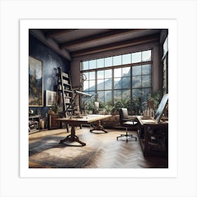 Philosopher's home Art Print