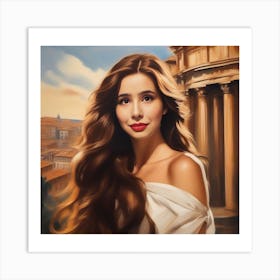 Legendary actress Himanee Bhatia 12 Art Print