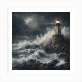 Stormy Sea Art Print