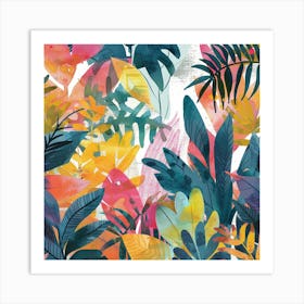 Tropical Jungle 3 Art Print