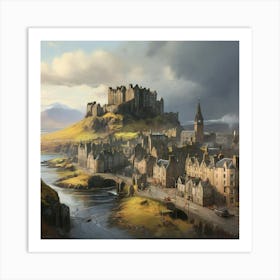 Scotland art print 2 Art Print