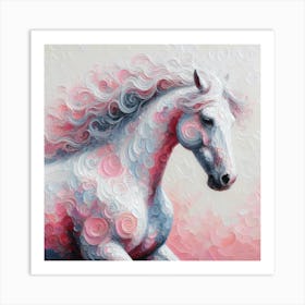 Horse Painting 4 Art Print