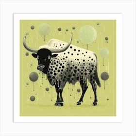 Polka Dot Bull Affiche